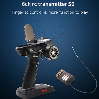 STARTRC S6 24G 6CH Transmitter Remote Controller 400-500m 48V-12V DC with S6FG Receiver for RC Car RC Boat
STARTRC S6 24G 6CH Transmitter Remote Controller 400-500m 48V-12V DC with S6FG Receiver for RC Car RC Boat