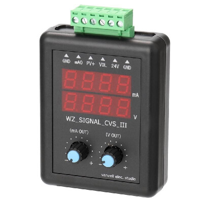4-20mA 0-10V Signal Generator 24V Current Voltage Transmitter Signal Source Constant Current Source with Display
4-20mA 0-10V Signal Generator 24V Current Voltage Transmitter Signal Source Constant Current Source with Display