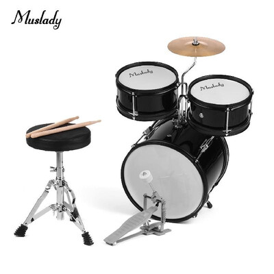 Muslady Kids Children Junior Beginners 3-Piece Drum Set Drums Kit Percussion Musical Instrument with Cymbal Drumsticks Adjustable
Muslady Kids Children Junior Beginners 3-Piece Drum Set Drums Kit Percussion Musical Instrument with Cymbal Drumsticks Adjustable