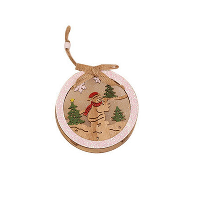 Color Painted Wooden Frame Christmas Ornament Lamp Luminous Xmas Tree Hanging Pendant Holiday Decor 
Color Painted Wooden Frame Christmas Ornament Lamp Luminous Xmas Tree Hanging Pendant Holiday Decor