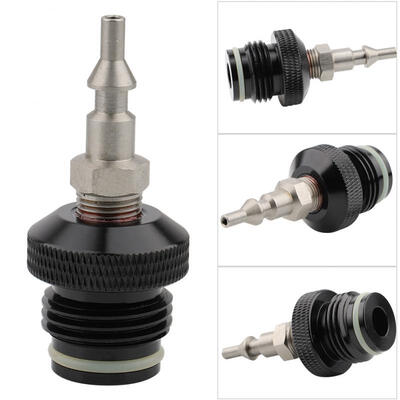 Greensen Paintball Air Gun Airsoft Hose Black Accessory Fill Adapter With Male Quick Disconnect
Greensen Paintball Air Gun Airsoft Hose Black Accessory Fill Adapter With Male Quick Disconnect