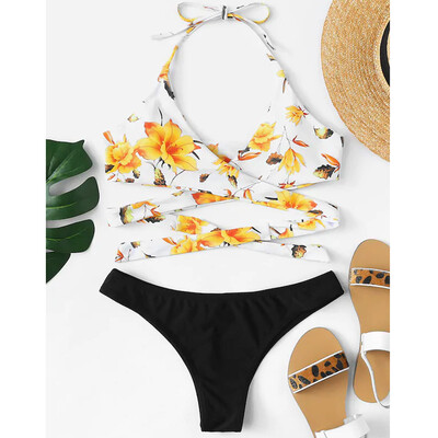 Roseonmyhand Sexy Women Bikini Set Sunflower Print Padded Swimwear Bathing Swimsuit Beachwear
Roseonmyhand Sexy Women Bikini Set Sunflower Print Padded Swimwear Bathing Swimsuit Beachwear