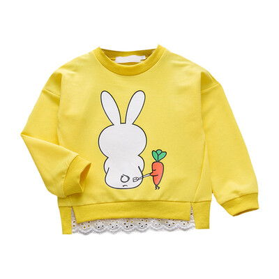 Autumn Winter Infant Baby Kids Girls Cotton Long Sleeve Sweatshirt Cute Cartoon Rabbit Printed O-neck Lace Splicing Sweatshirt
Autumn Winter Infant Baby Kids Girls Cotton Long Sleeve Sweatshirt Cute Cartoon Rabbit Printed O-neck Lace Splicing Sweatshirt