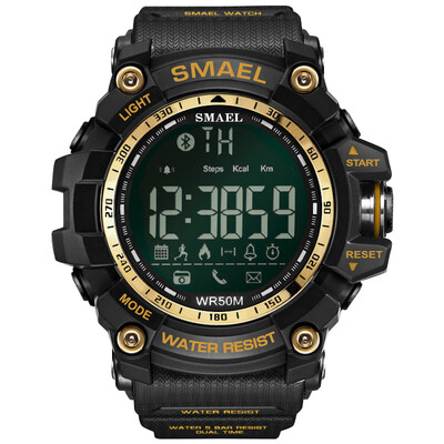 Gobestart SMAEL Fashion Mens Smart Watch Bluetooth Digital Sports Wrist Watch Waterproof
Gobestart SMAEL Fashion Mens Smart Watch Bluetooth Digital Sports Wrist Watch Waterproof