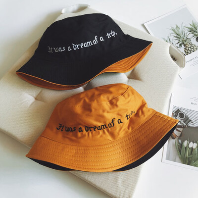 8 Colors Harajuku Unisex Women Men Breathable Double-Sided Cotton Bucket Hat Summer Outdoor Hiking Fishing Sun Hat
8 Colors Harajuku Unisex Women Men Breathable Double-Sided Cotton Bucket Hat Summer Outdoor Hiking Fishing Sun Hat