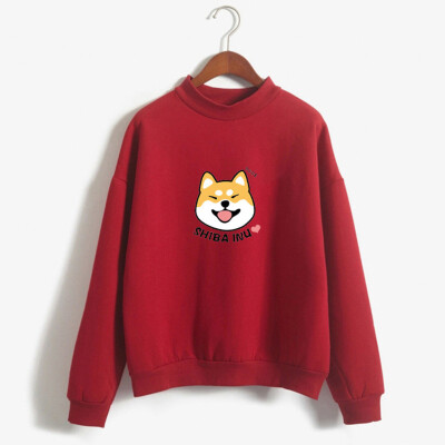 Toponeto Womens Casual Long Sleeve Sweatshirt Blouse Tops Pullover Shiba Inu
Toponeto Womens Casual Long Sleeve Sweatshirt Blouse Tops Pullover Shiba Inu