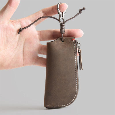 Fashion Casual Leather Key Wallet Mini Multifunctional Solid Color Keychain Cover For Men And Women
Fashion Casual Leather Key Wallet Mini Multifunctional Solid Color Keychain Cover For Men And Women