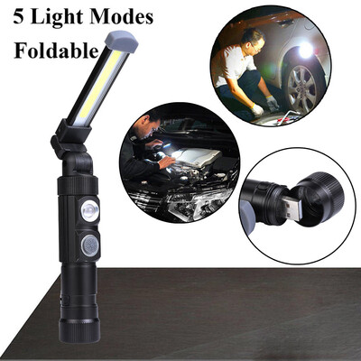 〖Follure〗Portable COB LED Rechargeable Work Light Magnet Flashlight Torch Lamp Light
〖Follure〗Portable COB LED Rechargeable Work Light Magnet Flashlight Torch Lamp Light