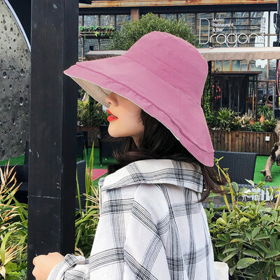 New spring&autumn hat women fold cloth hat sunscreen sun hat curled along the sun hat
New spring&autumn hat women fold cloth hat sunscreen sun hat curled along the sun hat