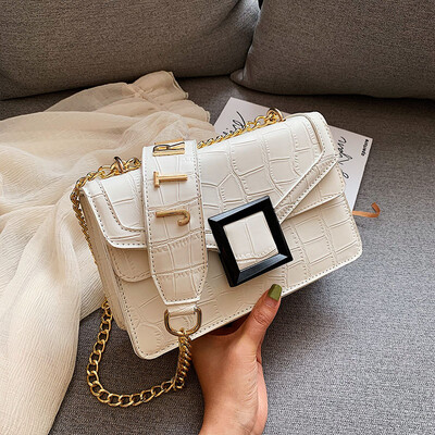 Ins texture Korean version fashion chain womens bag 2019 new bag leisure small square bag single shoulder oblique satchel bag
Ins texture Korean version fashion chain womens bag 2019 new bag leisure small square bag single shoulder oblique satchel bag