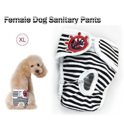 Female Pet Dog Physiological Sanitary Pants Washable Hygiene Diaper Menstruation Underwear for Female Dogs
Female Pet Dog Physiological Sanitary Pants Washable Hygiene Diaper Menstruation Underwear for Female Dogs