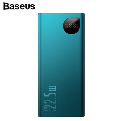 Baseus SCP Adaman Metal Digital Display Quick Charge 20000mAh Power Bank for iPhone 11HuaweiSamsungXiaomi with QC30PD30
Baseus SCP Adaman Metal Digital Display Quick Charge 20000mAh Power Bank for iPhone 11HuaweiSamsungXiaomi with QC30PD30