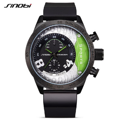 SINOBI 3ATM Water-resistant Sport Watch Quartz Watch Men Wristwatches Male Relogio Musculino Calendar Chronograph
SINOBI 3ATM Water-resistant Sport Watch Quartz Watch Men Wristwatches Male Relogio Musculino Calendar Chronograph
