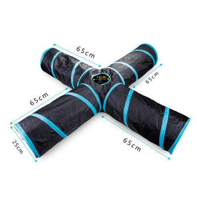 Pet Cat Tunnel Toys 4 Holes 5 Holes Collapsible Portable Cat Play Tube For Cats Interactive Puzzle Toy
Pet Cat Tunnel Toys 4 Holes 5 Holes Collapsible Portable Cat Play Tube For Cats Interactive Puzzle Toy