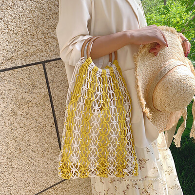 Tailored Womens Fashion Retro Woven Shoulder Bag Solid Color Handbag Woven Bag Beach Bag
Tailored Womens Fashion Retro Woven Shoulder Bag Solid Color Handbag Woven Bag Beach Bag
