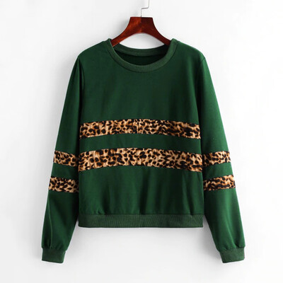 Tailored Women Fashion Leopard Patchwork Print Long Sleeve Hoodie Sweatshirt Top Blouse
Tailored Women Fashion Leopard Patchwork Print Long Sleeve Hoodie Sweatshirt Top Blouse