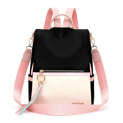 Fashionable travel backpack womens double shoulder bag autumn 100 leisure travel anti-theft nylon cloth canvas
Fashionable travel backpack womens double shoulder bag autumn 100 leisure travel anti-theft nylon cloth canvas