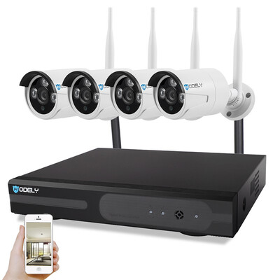 4CH NVR 720P 4 IP Wifi Outdoor IR Night Vision Home Security Camera System Without Hard Drive
4CH NVR 720P 4 IP Wifi Outdoor IR Night Vision Home Security Camera System Without Hard Drive