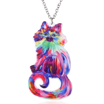 Acrylic Animal Necklace Pet Cat Dragon Pig Bird Wolf Horse Fish Dog Necklace Women Bohemia Jewelry Pendant Ethnic Long Necklace
Acrylic Animal Necklace Pet Cat Dragon Pig Bird Wolf Horse Fish Dog Necklace Women Bohemia Jewelry Pendant Ethnic Long Necklace