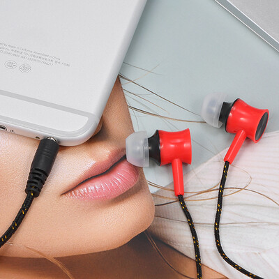 35mm Wired Headphone In-Ear Headset Stereo Music Smart Phone Earphone Earpiece In-line Control Hands-free with Microphone
35mm Wired Headphone In-Ear Headset Stereo Music Smart Phone Earphone Earpiece In-line Control Hands-free with Microphone
