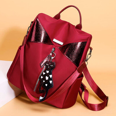 Tailored Womens Fashion Backpack Waterproof Nylon Bag Anti-Theft Shoulder Bag Leisure
Tailored Womens Fashion Backpack Waterproof Nylon Bag Anti-Theft Shoulder Bag Leisure