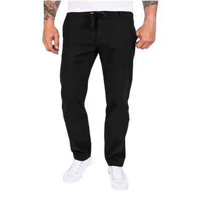 Gobestart Men Splicing Linen Work Overalls Casual Pocket Sport Work Casual Trouser Pants
Gobestart Men Splicing Linen Work Overalls Casual Pocket Sport Work Casual Trouser Pants