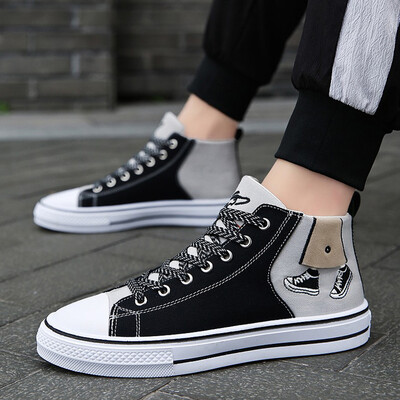 Summer mens shoes Korean version of the trend of mens shoes casual wild canvas high to help breathe social guys help tide shoes
Summer mens shoes Korean version of the trend of mens shoes casual wild canvas high to help breathe social guys help tide shoes