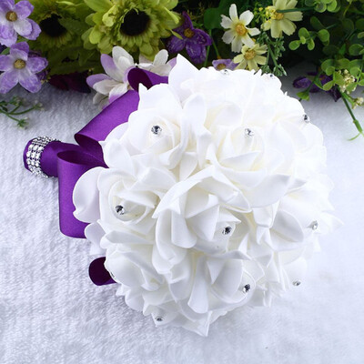 Gobestart Crystal Rose Pearl Bridesmaid Wedding Bouquet Bridal Artificial Silk Flower Blue
Gobestart Crystal Rose Pearl Bridesmaid Wedding Bouquet Bridal Artificial Silk Flower Blue