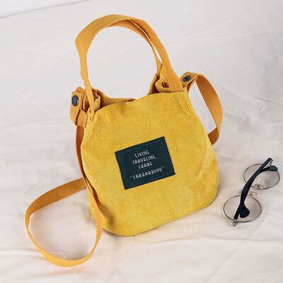 2019 Brand Designer Handbags Fashion Corduroy Shoulder Bags Soft Letter Print Reusable Shopping Bags Top Quality Travel Bags
2019 Brand Designer Handbags Fashion Corduroy Shoulder Bags Soft Letter Print Reusable Shopping Bags Top Quality Travel Bags