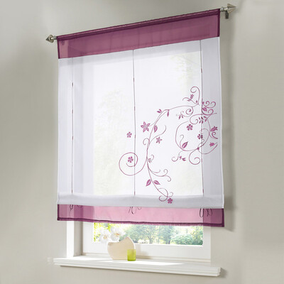 Toponeto Newest Roman Blinds Embroidery Tulle Short Shade Pastoral Room Window Curtain
Toponeto Newest Roman Blinds Embroidery Tulle Short Shade Pastoral Room Window Curtain