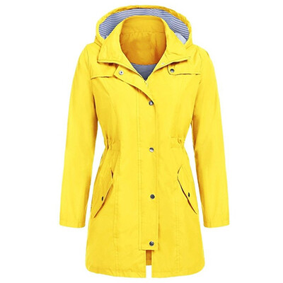 Toponeto Womens Solid Rain Jacket Outdoor Hoodie Waterproof Hooded Raincoat Windproof
Toponeto Womens Solid Rain Jacket Outdoor Hoodie Waterproof Hooded Raincoat Windproof