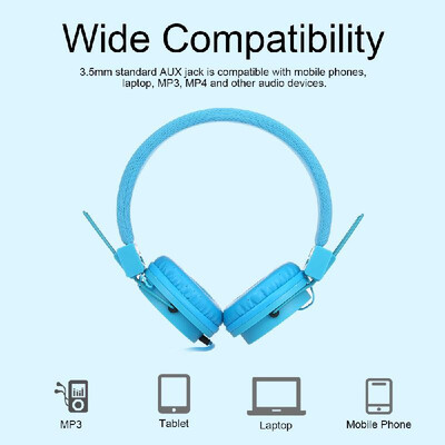 EP05 Wired On-ear Headphone with Mic 35mm AUX In-line Foldable & Portable High-fidelity DJ Kids Headset Suitable for Laptop Smart
EP05 Wired On-ear Headphone with Mic 35mm AUX In-line Foldable & Portable High-fidelity DJ Kids Headset Suitable for Laptop Smart