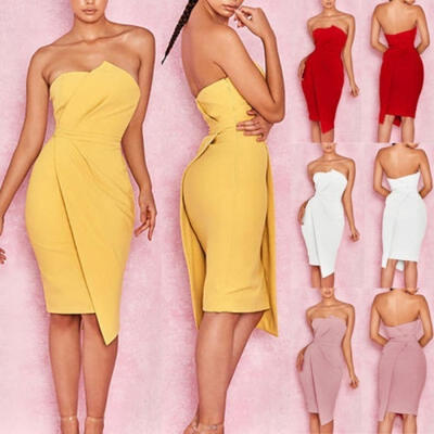 Hot Women´s Bodycon Slim Sleeveless Off Shoulder Evening Party Cocktail Pencil Mini Dress
Hot Women´s Bodycon Slim Sleeveless Off Shoulder Evening Party Cocktail Pencil Mini Dress