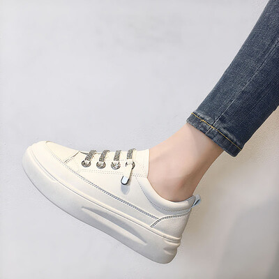 Fashionable white-and-white shoes womens summer Korean round-round tie-wrap high-bottom students casual shoes
Fashionable white-and-white shoes womens summer Korean round-round tie-wrap high-bottom students casual shoes