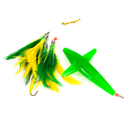 Saidsome Tuna Feather Lure Tuna Lure Tuna Feather Daisy Chain with Bird Teaser fishing bait fishing lure
Saidsome Tuna Feather Lure Tuna Lure Tuna Feather Daisy Chain with Bird Teaser fishing bait fishing lure