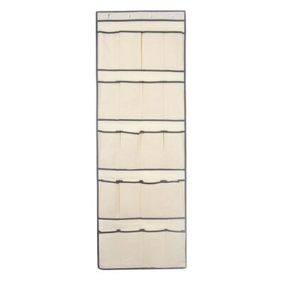 Hanging Shoe Organizer Over the Door 20-Pocket Shoe Rack Door Shelf Hanger Holder Storage Bag
Hanging Shoe Organizer Over the Door 20-Pocket Shoe Rack Door Shelf Hanger Holder Storage Bag