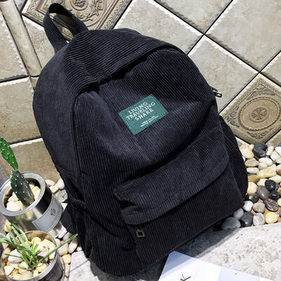 2019 Women Fashion Girls Youth Teenage Shoulder Hot Sales Korean Style Corduroy Backpack Student School Bag Travel Bags
2019 Women Fashion Girls Youth Teenage Shoulder Hot Sales Korean Style Corduroy Backpack Student School Bag Travel Bags