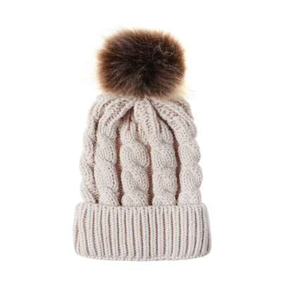 Winter Warm Women Knitted Crochet Wool Hat Hair Ball Earmuffs Caps Infant Toddler Kid Cute Hairball Beanie Cap
Winter Warm Women Knitted Crochet Wool Hat Hair Ball Earmuffs Caps Infant Toddler Kid Cute Hairball Beanie Cap