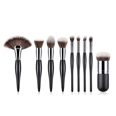 〖Follure〗9PCS Black Cosmetic Makeup Brush Brushes Foundation Powder Eyeshadow Brush Set
〖Follure〗9PCS Black Cosmetic Makeup Brush Brushes Foundation Powder Eyeshadow Brush Set