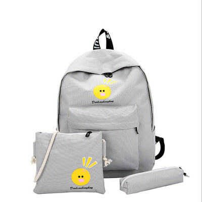 Tailored 3PC Canvas Cute Cartoon Shoulder Bags Backpack Girls Travel Bag Backpack BK
Tailored 3PC Canvas Cute Cartoon Shoulder Bags Backpack Girls Travel Bag Backpack BK