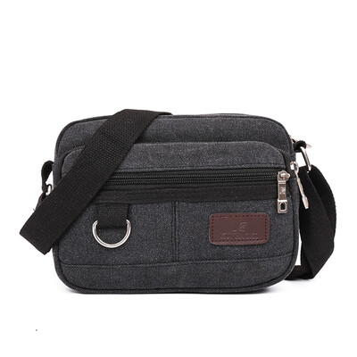 Tailored Mens Travel Bags Cool Canvas Bag Fashion Men Messenger Bags Shoulder Bags BK
Tailored Mens Travel Bags Cool Canvas Bag Fashion Men Messenger Bags Shoulder Bags BK