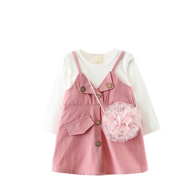 Girls Dresses Brand Autumn Princess Dress Kids Clothes Baby Girls Clothes Cute Bag 2pcs
Girls Dresses Brand Autumn Princess Dress Kids Clothes Baby Girls Clothes Cute Bag 2pcs