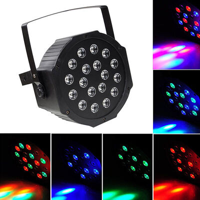 Ktaxon 30W 18-RGB LED Stage Light Disco DJ Bar Effect UP Lighting Show DMX Strobe AC 110-240V Black
Ktaxon 30W 18-RGB LED Stage Light Disco DJ Bar Effect UP Lighting Show DMX Strobe AC 110-240V Black