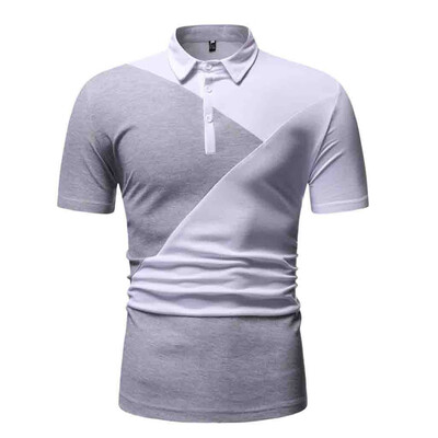Toponeto Fashion Mens Casual Mixing Colour Slim Fit Short Sleeve Sports Shirt Top Blouse
Toponeto Fashion Mens Casual Mixing Colour Slim Fit Short Sleeve Sports Shirt Top Blouse