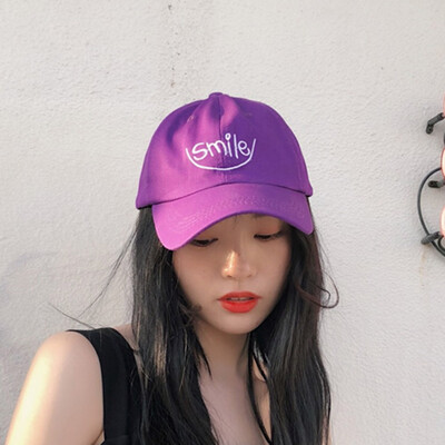 Lovers style baseball cap SMILE summer sun-shading cap Korean-style street-and-white-hat custom-made
Lovers style baseball cap SMILE summer sun-shading cap Korean-style street-and-white-hat custom-made