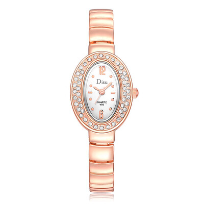 Personality oval head quartz watch fashion trendy full diamond steel belt watch ladies watch
Personality oval head quartz watch fashion trendy full diamond steel belt watch ladies watch