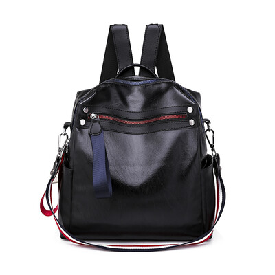 Fashion shoulder bag female backpack Korean tide Joker Messenger bag small travel bag pu soft leather bag
Fashion shoulder bag female backpack Korean tide Joker Messenger bag small travel bag pu soft leather bag