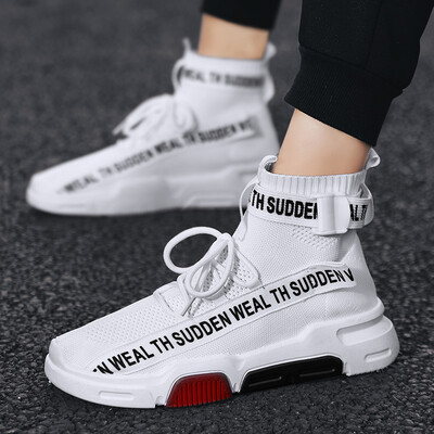 Mens Shoes Summer Trend High-top Canvas Board Shoes Autumn Leisure Korean Black Tide Shoes
Mens Shoes Summer Trend High-top Canvas Board Shoes Autumn Leisure Korean Black Tide Shoes