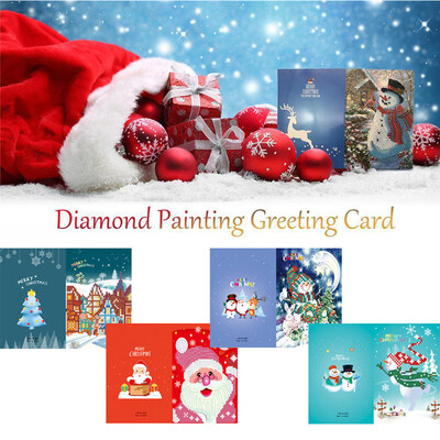 Tailored 4PcsSet Diamond Cartoon Painting Mini Santa Claus Merry Christmas Paper Craft P
Tailored 4PcsSet Diamond Cartoon Painting Mini Santa Claus Merry Christmas Paper Craft P