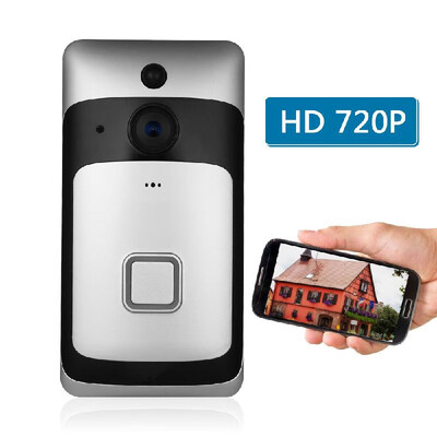 WiFi Smart Wireless Security DoorBell Smart HD 720P Visual Intercom Recording Video Door Phone Remote Home Monitoring Night Vision
WiFi Smart Wireless Security DoorBell Smart HD 720P Visual Intercom Recording Video Door Phone Remote Home Monitoring Night Vision